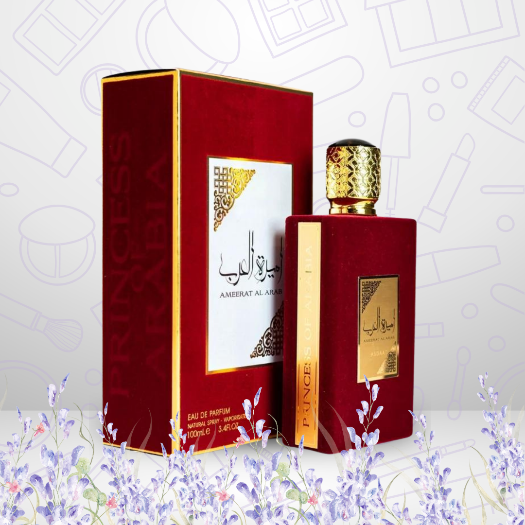 PERFUME ÁRABE PRINCESA DE ARABIA ROJA 100ml