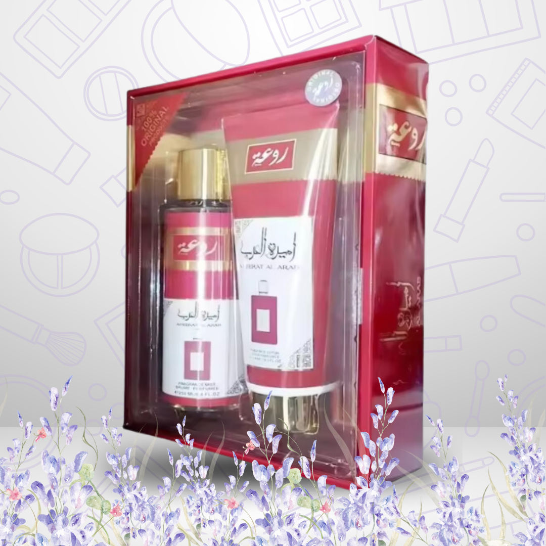 PACK PRINCESA DE ARABIA Loción Corporal + Spray Corporal Lattafa