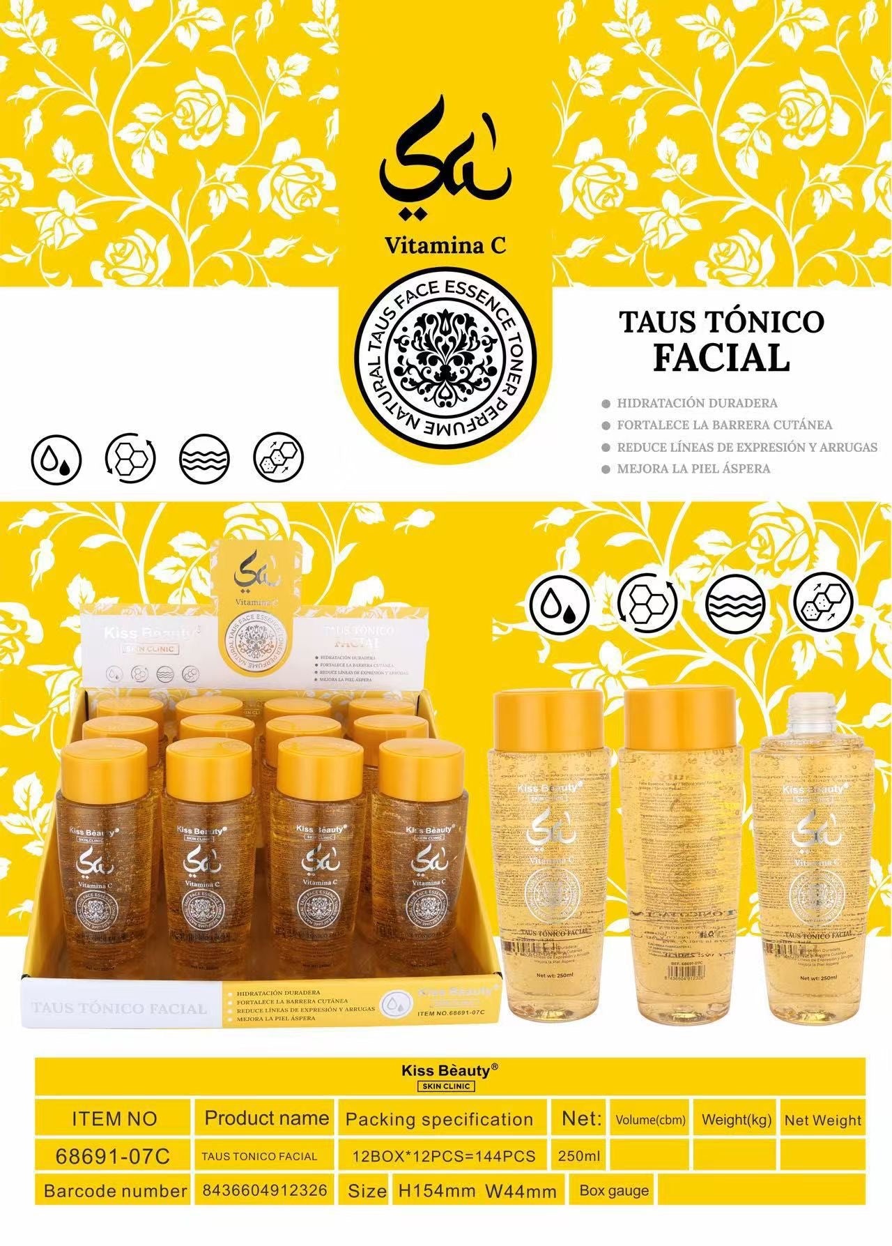 Tonico facial Yari Taus
