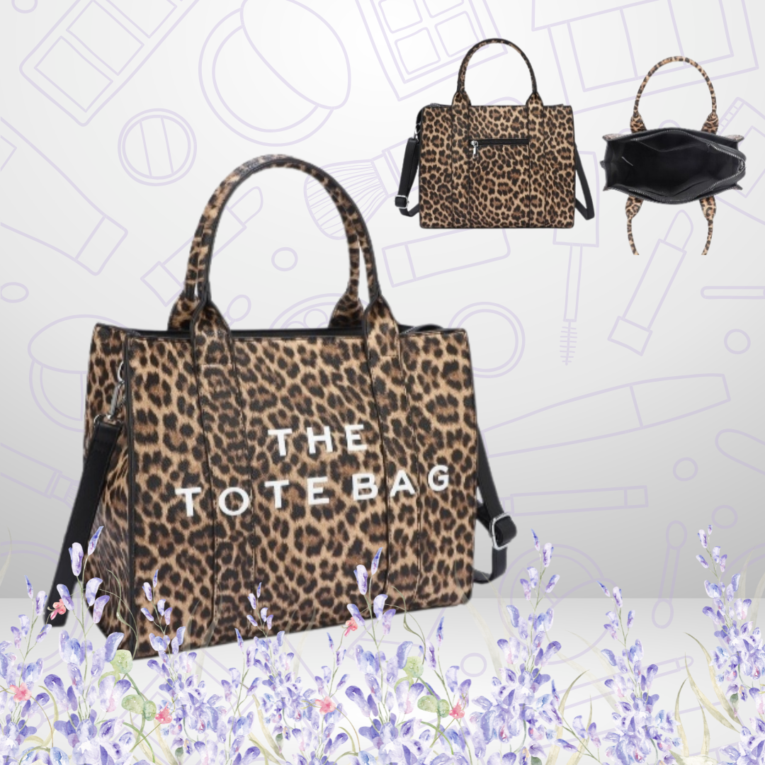 THE TOTEBAG Leopardo