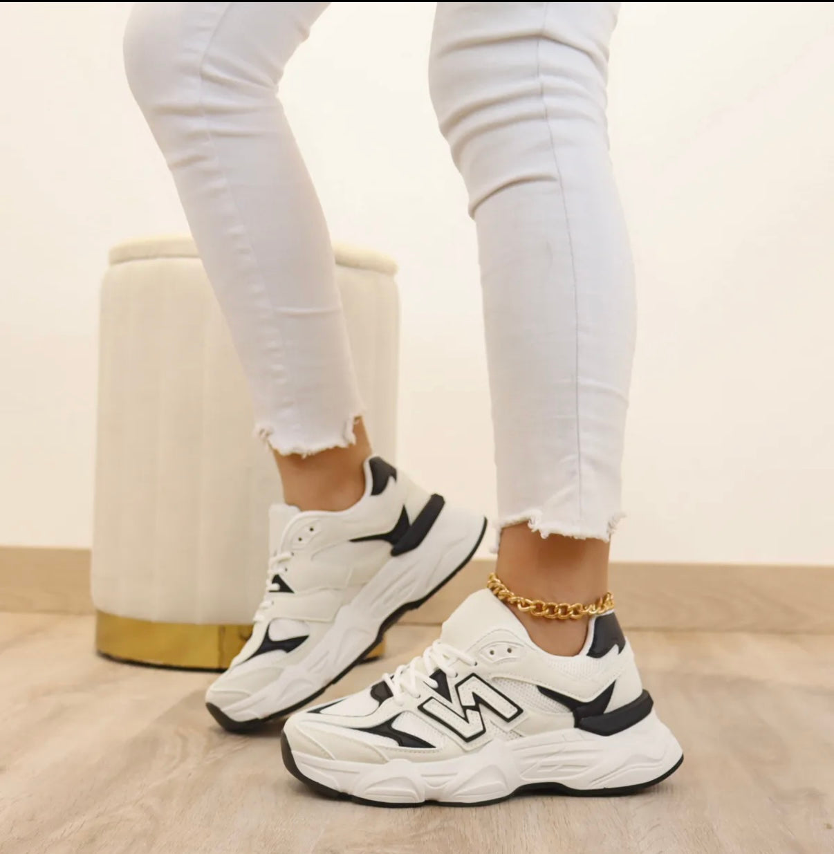 Deportivas New Blanco