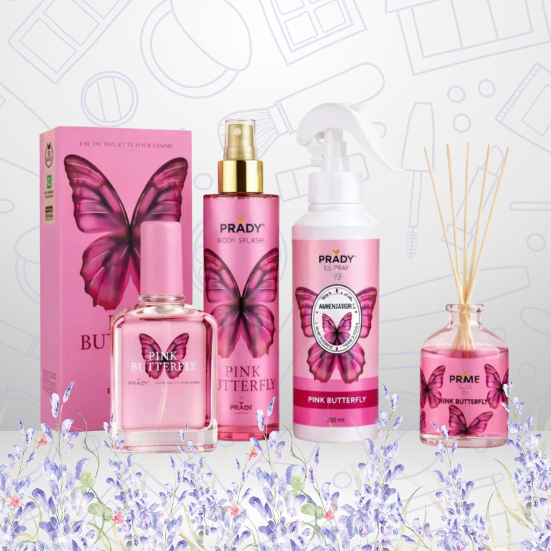 PACK PINK BUTTERFLY