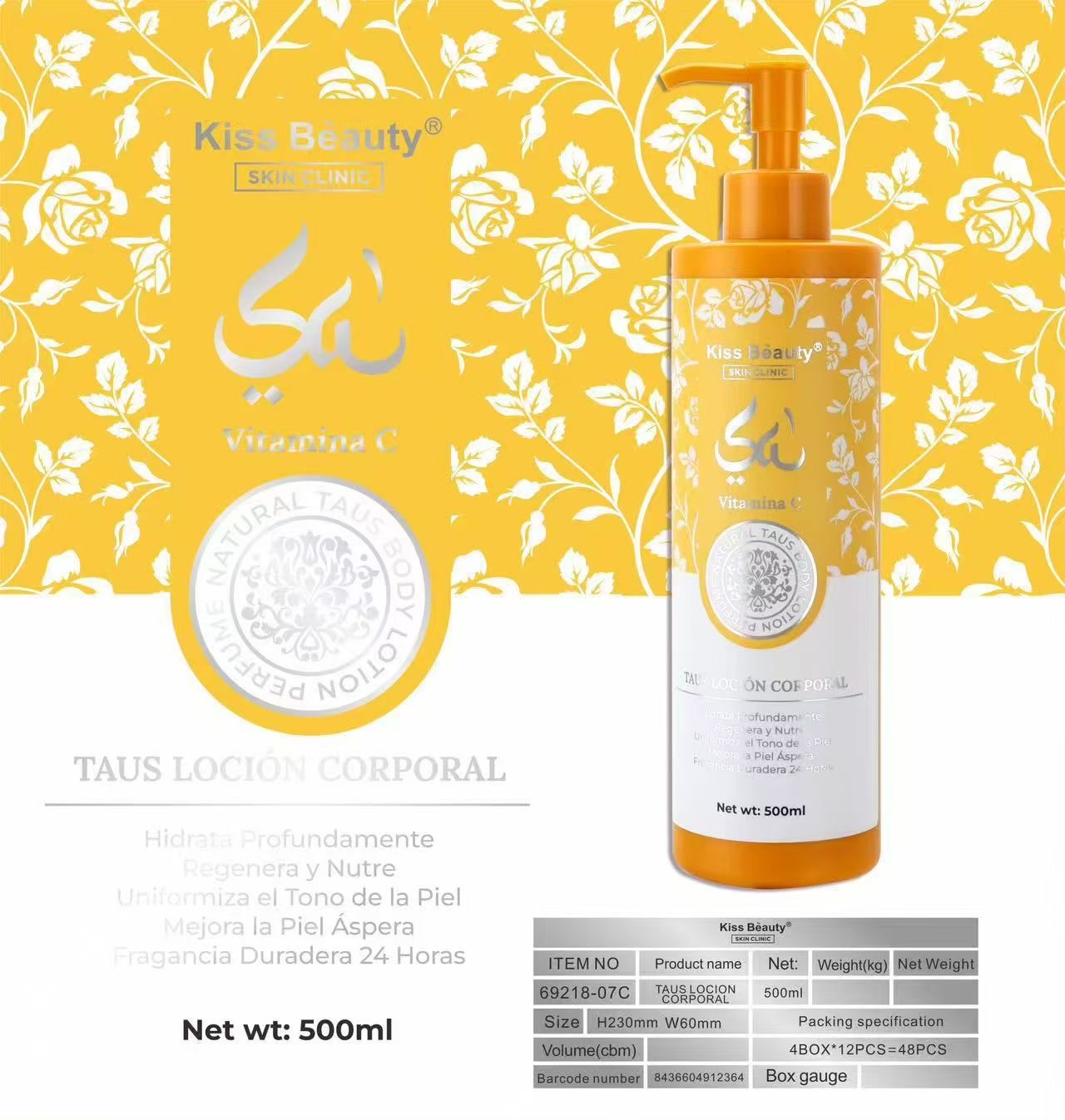 Locion corporal Yari taus