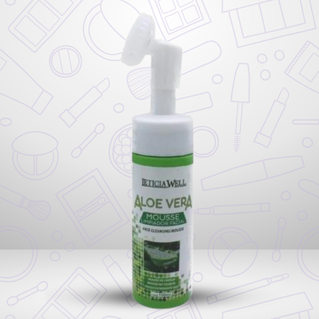 MOUSSE LIMPIADOR FACIAL Aloe Vera Leticia Well