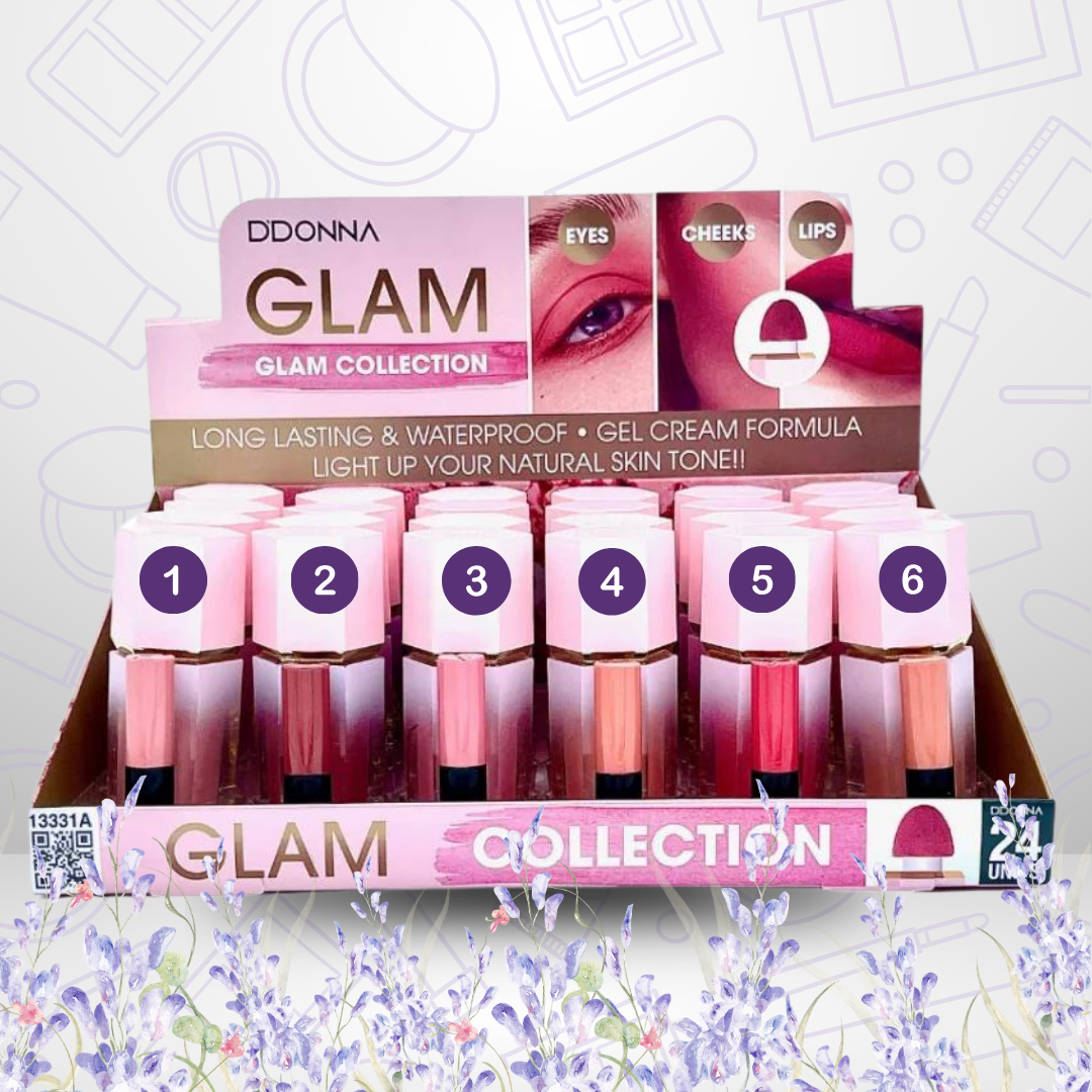 COLORETE LIQUIDO Glam Colection 3 en 1