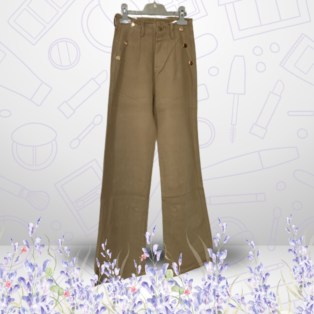 PANTALÓN VAQUERO Color Beige