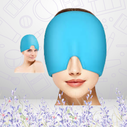 GORRO ALIVIO DOLOR DE CABEZA/MIGRAÑA Efecto frío y calor