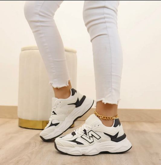 Deportivas New Blanco