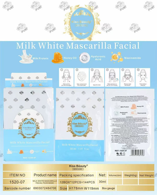 Mascarilla Facial Biancolatte