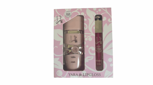 Lote Yara Rosa Colonia 30 ml + labial
