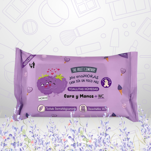 TOALLLITAS HÚMEDAS Mora The Fruit Company