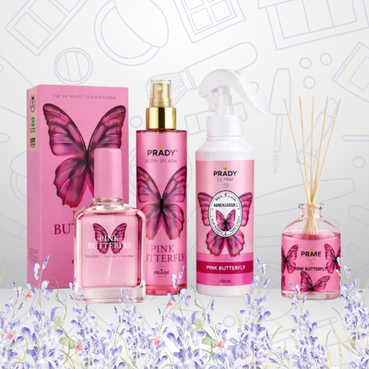 PACK PINK BUTTERFLY