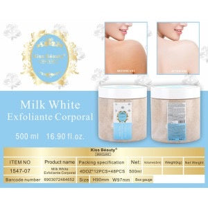 Exfoliante corporal Milk white