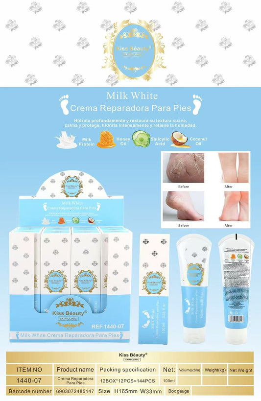 Crema reparadora para pies