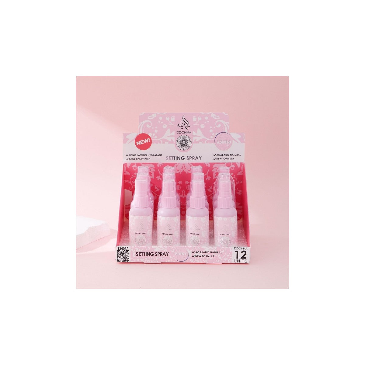 Spray Fijador maquillaje Yara Rosa inspiración