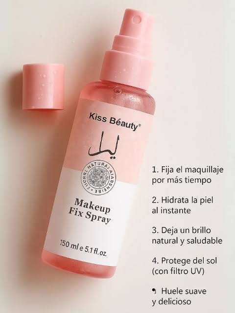 Spray fijador de maquillaje Kiss Beauty